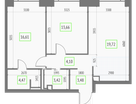2-к. квартира, 65&nbsp;м²