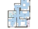 3-к. квартира, 70&nbsp;м²
