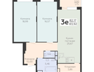 3-к. квартира, 83 м²