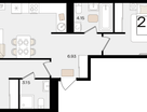 2-к. квартира, 70&nbsp;м²