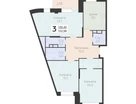 3-к. квартира, 102&nbsp;м²