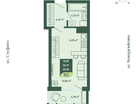 Студия, 28&nbsp;м²