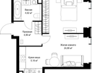 1-к. квартира, 39 м²