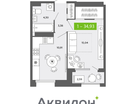 1-к. квартира, 34&nbsp;м²