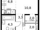 Студия, 29&nbsp;м²