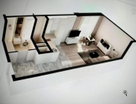 Студия, 29,5&nbsp;м²