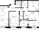 3-к. квартира, 104 м²