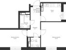 2-к. квартира, 60&nbsp;м²