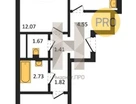 2-к. квартира, 46,9&nbsp;м²