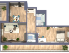 2-к. квартира, 68&nbsp;м²