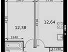 1-к. квартира, 35&nbsp;м²