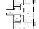 3-к. квартира, 72,8&nbsp;м²