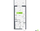 Студия, 25&nbsp;м²