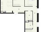 3-к. квартира, 84&nbsp;м²