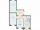 3-к. квартира, 76&nbsp;м²