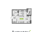 Студия, 26&nbsp;м²