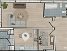1-к. квартира, 43,3&nbsp;м²