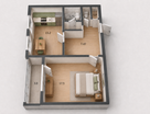 1-к. квартира, 45,8&nbsp;м²
