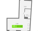 Студия, 31&nbsp;м²