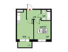 1-к. квартира, 35&nbsp;м²