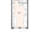 Студия, 20&nbsp;м²