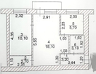 2-к. квартира, 42,9 м²