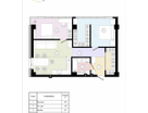 1-к. квартира, 77&nbsp;м²