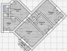 3-к. квартира, 63,8&nbsp;м²