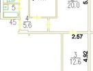 3-к. квартира, 58,8&nbsp;м²