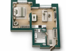 1-к. квартира, 38&nbsp;м²