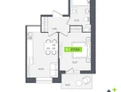 Студия, 37&nbsp;м²