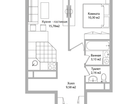 Студия, 42&nbsp;м²