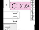 Студия, 31&nbsp;м²