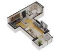 1-к. квартира, 39&nbsp;м²