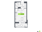 Студия, 25&nbsp;м²