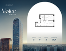 1-к. квартира, 38&nbsp;м²