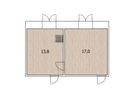 2-к. квартира, 30,8&nbsp;м²
