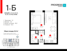 1-к. квартира, 32 м²