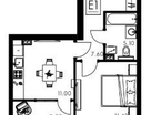 1-к. квартира, 38,5&nbsp;м²