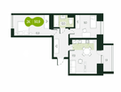 2-к. квартира, 50&nbsp;м²