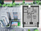 2-к. квартира, 47,8&nbsp;м²