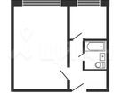 1-к. квартира, 33,4&nbsp;м²