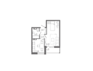 1-к. квартира, 42,9&nbsp;м²