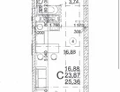 Студия, 26&nbsp;м²