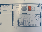 2-к. квартира, 65,3&nbsp;м²