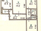 3-к. квартира, 63,3&nbsp;м²