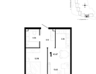 1-к. квартира, 41&nbsp;м²