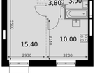 1-к. квартира, 33&nbsp;м²