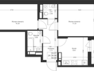 2-к. квартира, 58&nbsp;м²