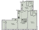 3-к. квартира, 76 м²